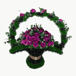 Корзина «Т-64 Пионовидная»