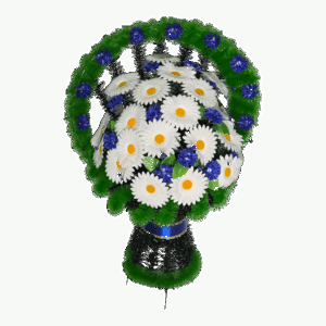 Корзина «Т-37 Васильки-Ромашка»