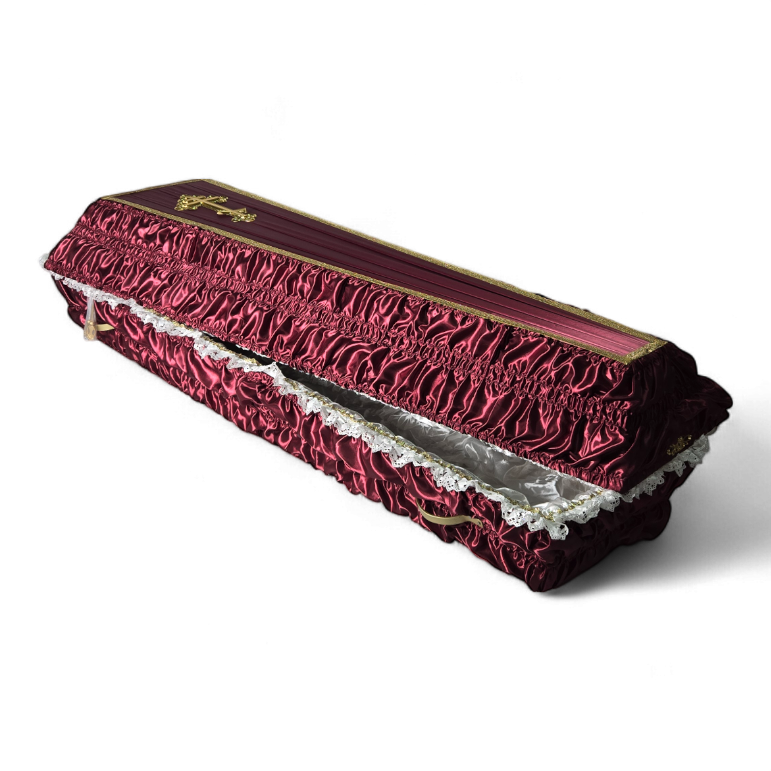 Гроб «Каскад», красный — изображение 2